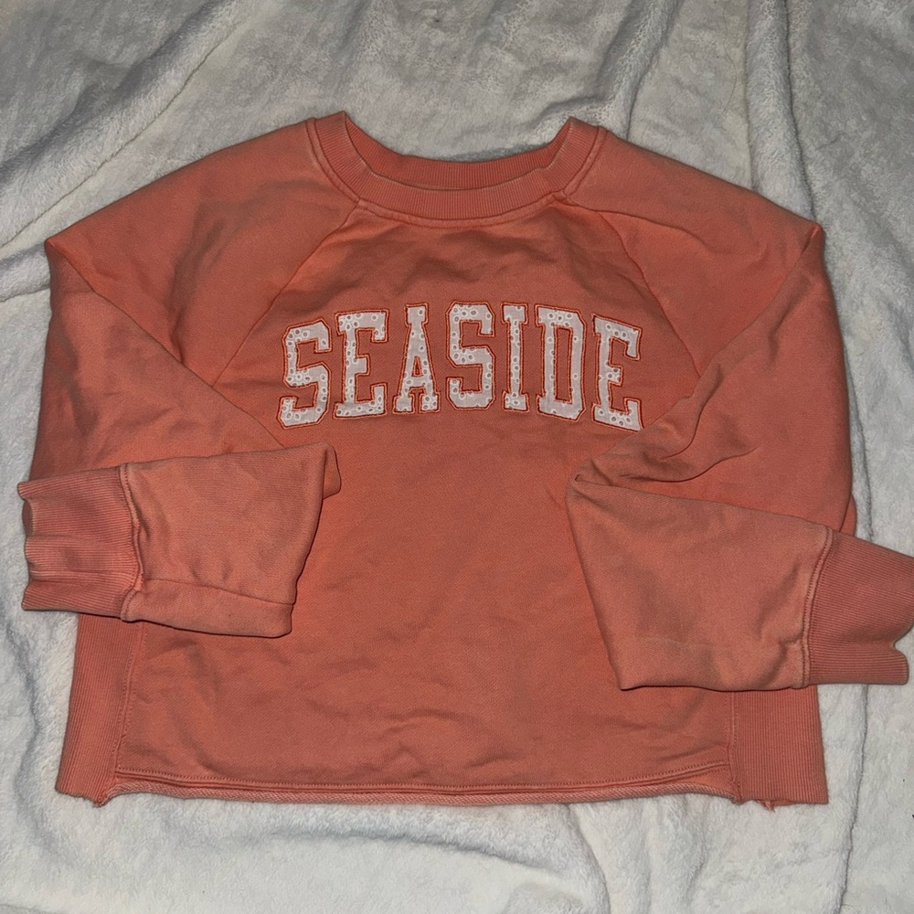 Thread & Supply Orange Seaside Hoodie